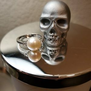 Cultured Pearl SS925 Ring